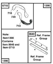 709879 Briggs and Stratton Snowblower Scraper Blade and Flights Kit - Currently on Backorder